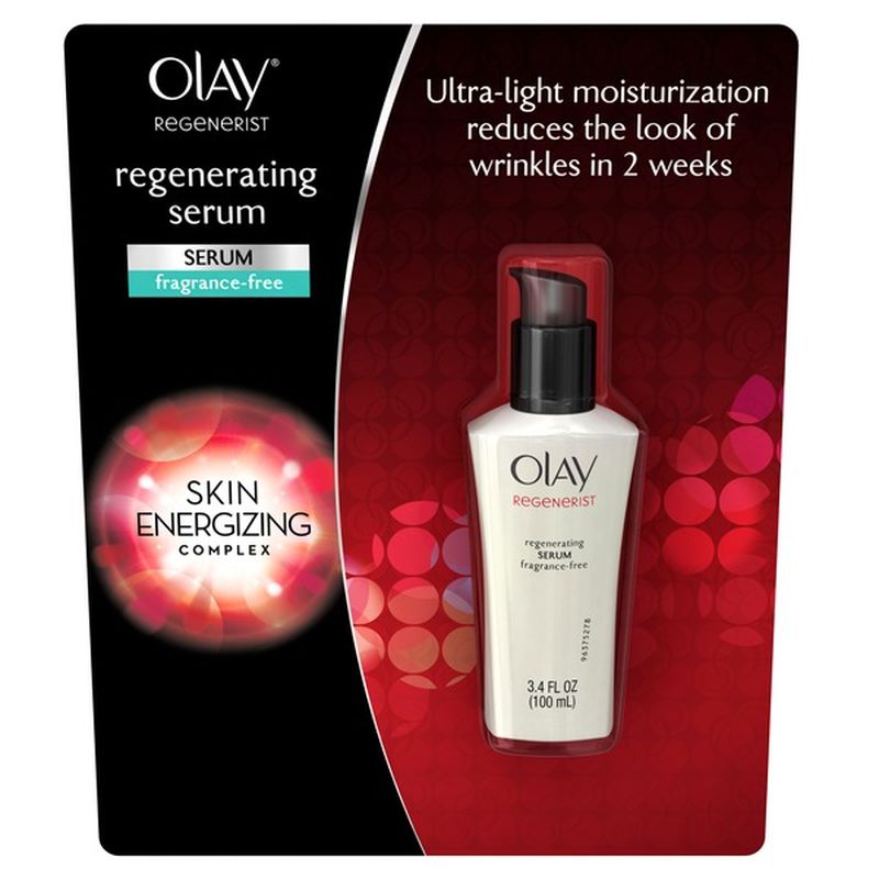 Olay Regenerist Regenerating Face Serum Fragrance Free (3.4 oz) Instacart