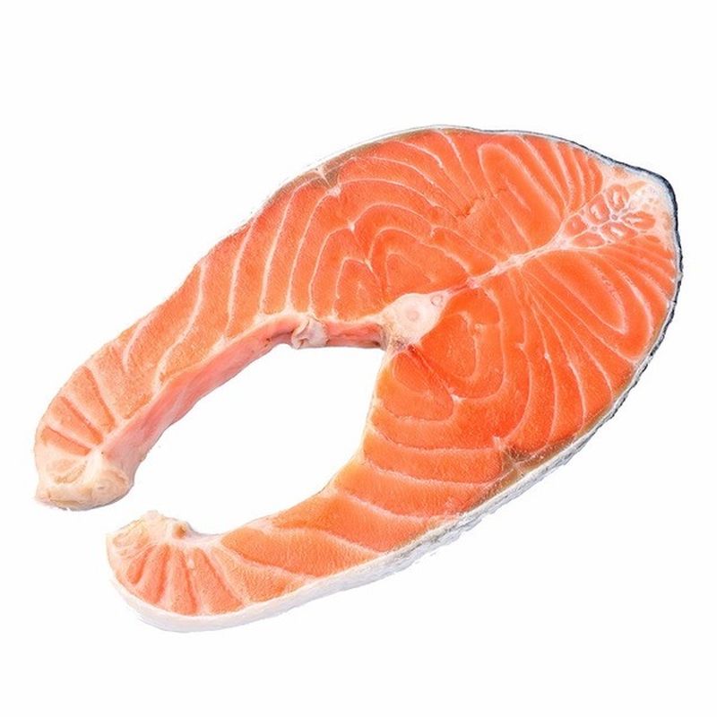 * Fresh Organic Salmon Steak