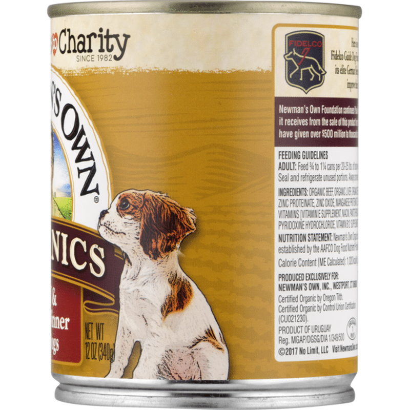 newman's own beef dog food