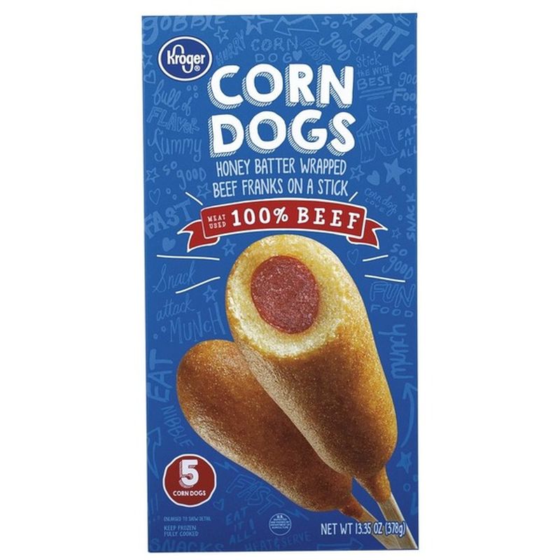 Kroger Beef Corn Dogs (5 ct) Instacart