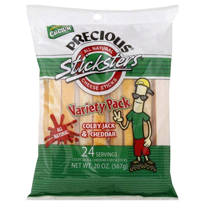 Galbani Cheese Sticks, Variety Pack, Colby Jack & Cheddar (24 ct