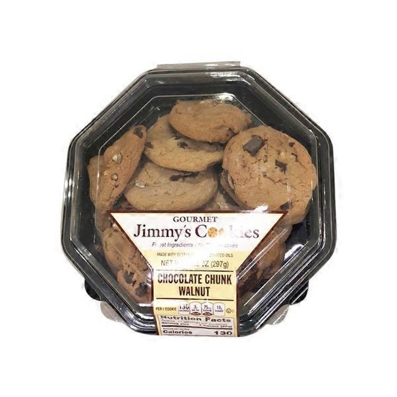 Jimmy's Walnut Chocolate Chunk Cookies (12.5 oz) Instacart