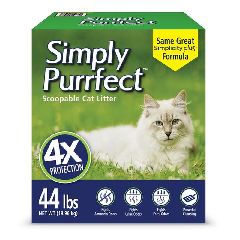 Simply Purrfect  Scoopable Cat Litter  44 Lbs 44 lb from 