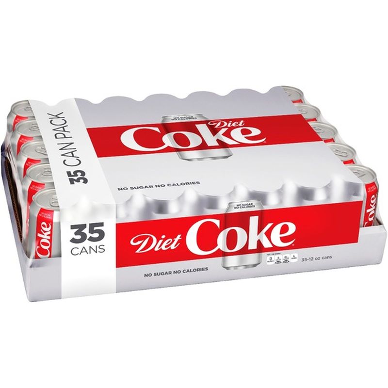 Coca Cola Diet Soda In Can 12 Fl Oz Instacart 7828