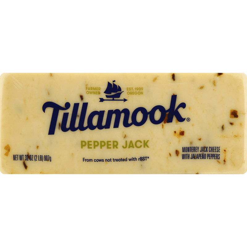 Tillamook Pepper Jack Cheese Loaf (2 lb) from Smart & Final Instacart
