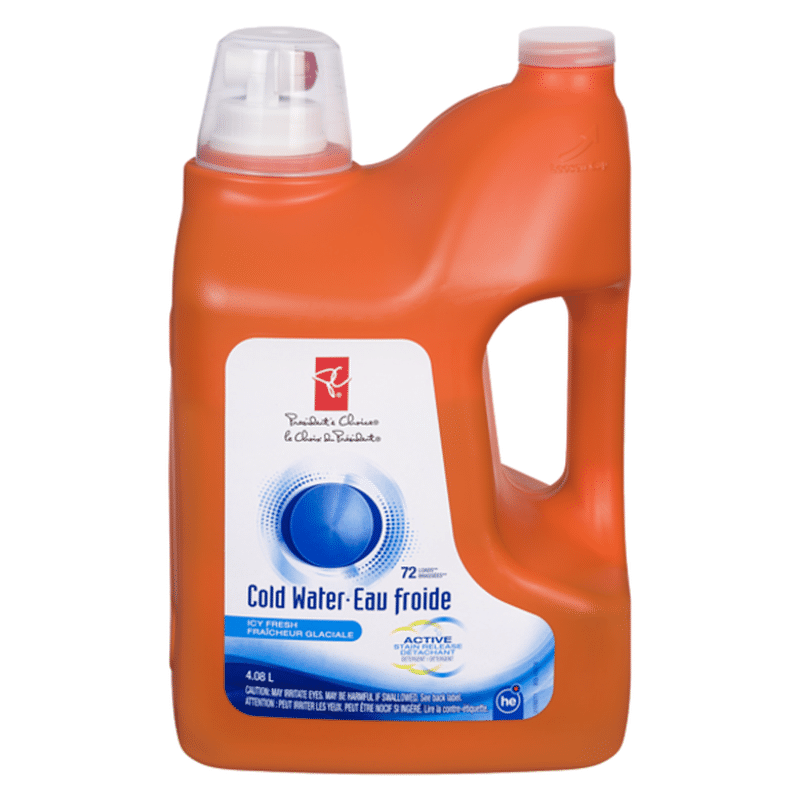 President's Choice Coldwater Fresh Scent Active Stain Release HE Laundry Detergent