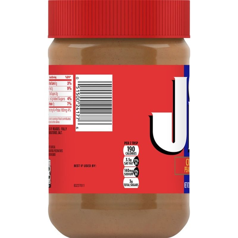 Jif Peanut Butter (28 oz) from ShopRite Instacart
