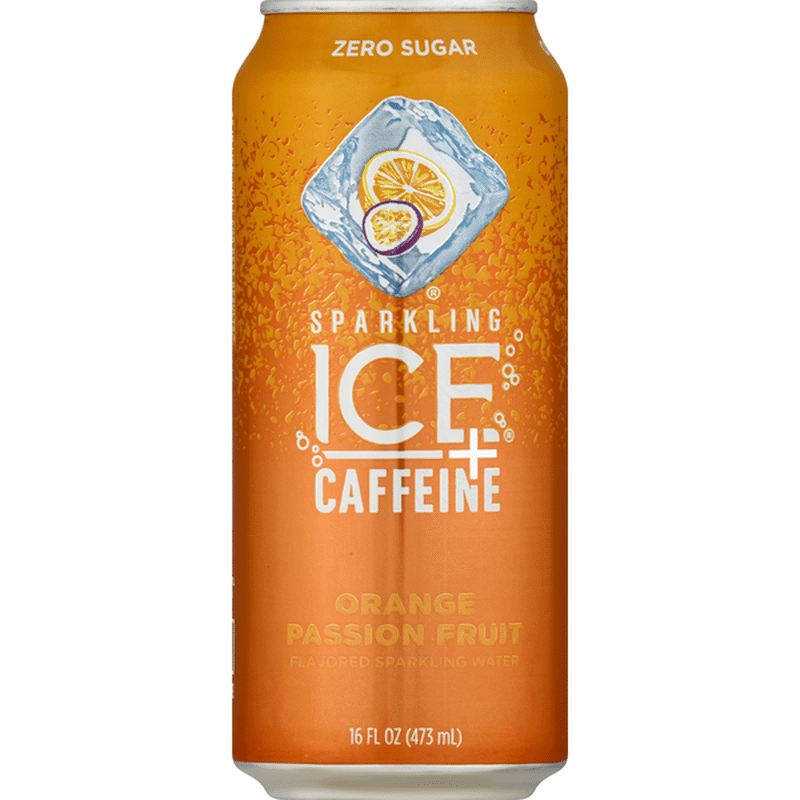 Sparkling Ice Sparkling Water Zero Sugar Caffeine Orange Passion Fruit 16 Oz Instacart 8507