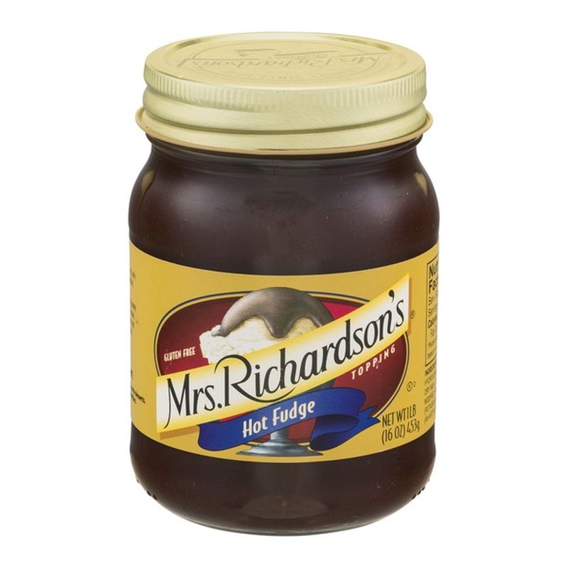Mrs Richardson U0026 39 S Hot Fudge Topping 16 Oz