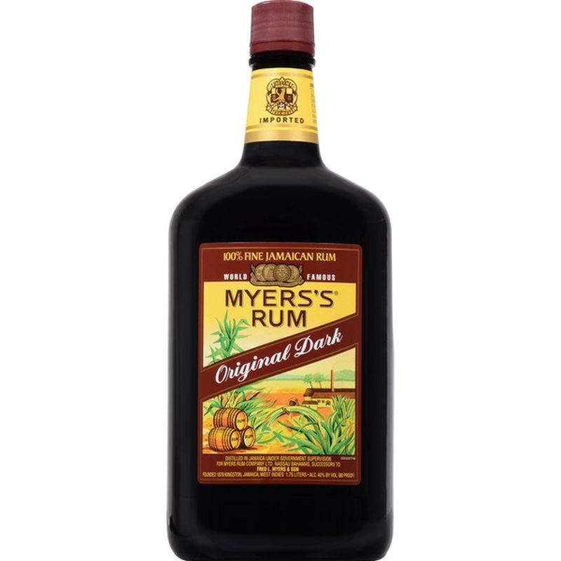 Myers's Rum Rum, Original Dark (1.75 L) - Instacart