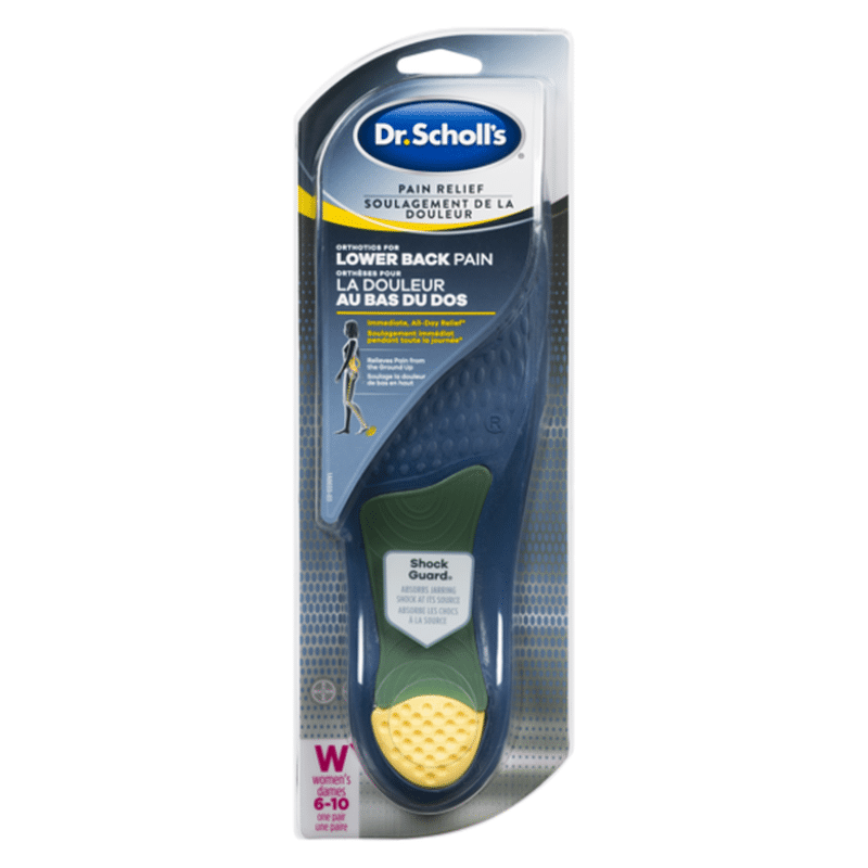 Dr. Scholl's Back Pain Relief Orthotics (each) - Instacart