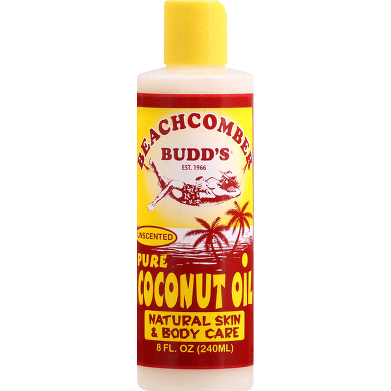 Budd's Coconut Oil, Pure, Unscented (8 oz) Instacart