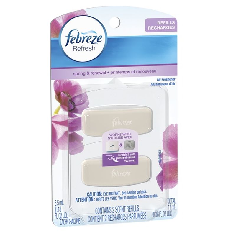 Febreze Small Spaces Febreze SmallSpaces Spring & Renewal Refills Air