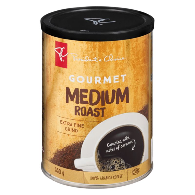 President's Choice Extra Fine Coffee Gourmet (330 g) Instacart