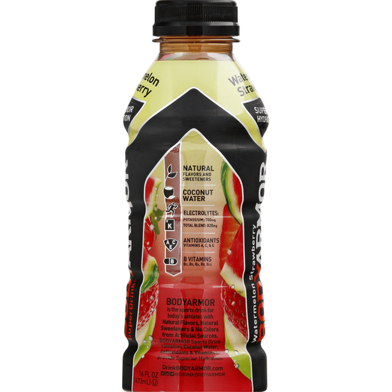 BODYARMOR Super Drink, Watermelon Strawberry (16 oz) Delivery or Pickup