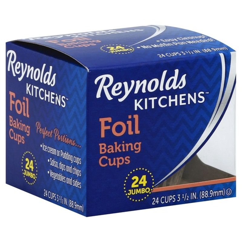 Reynolds Foil Baking Cups Jumbo, 3.5" (24 each) from Lucky Supermarkets