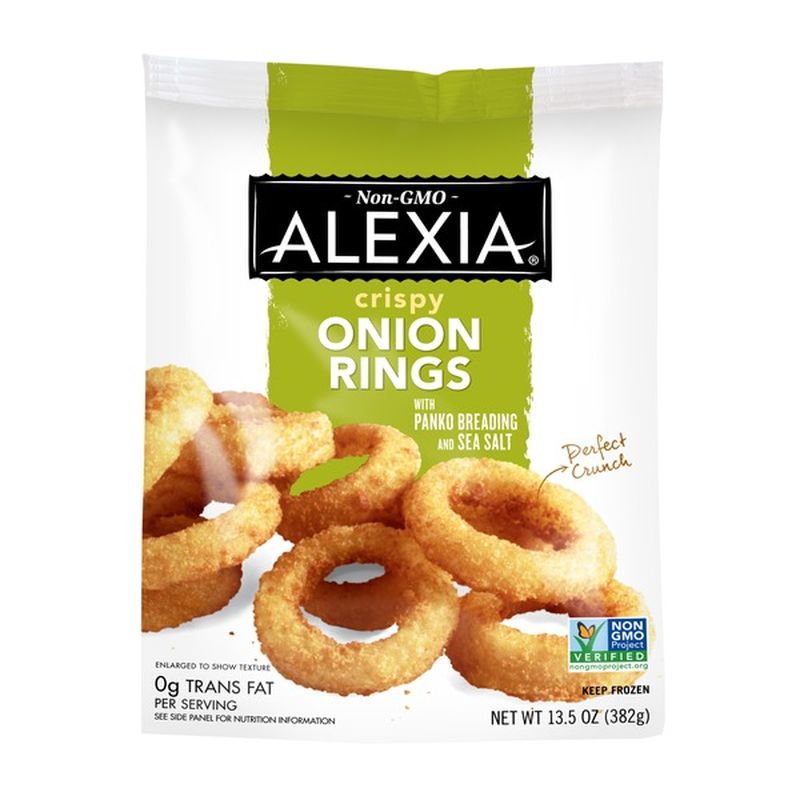 Alexia Onion Rings, with Panko Breading and Sea Salt, Crispy (13.5 oz