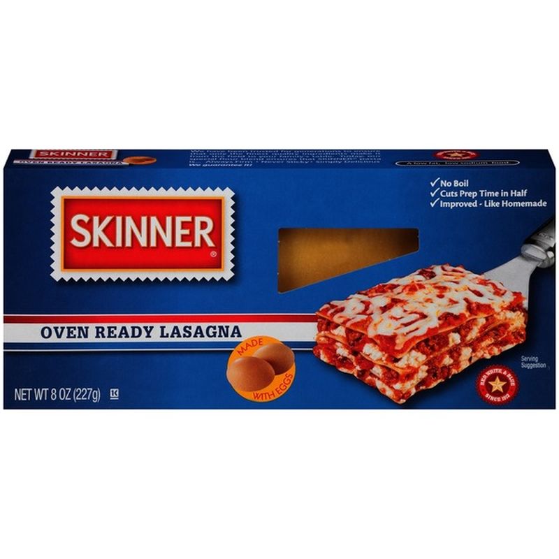 Skinner Oven Ready Lasagna 227 G Instacart