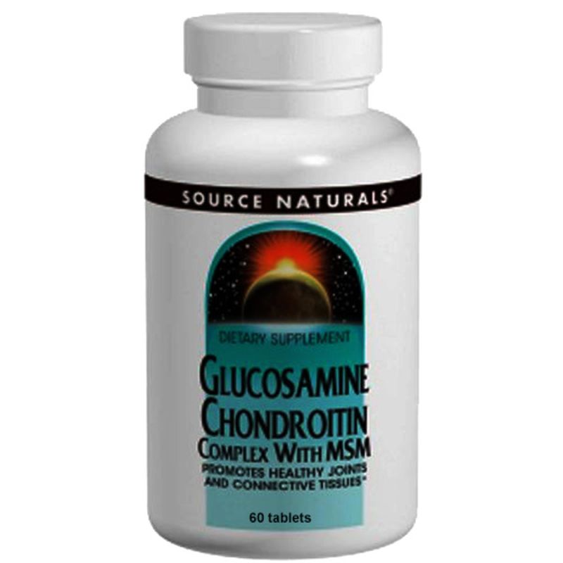 Source Naturals Glucosamine Chondroitin Complex With MSM Tablets