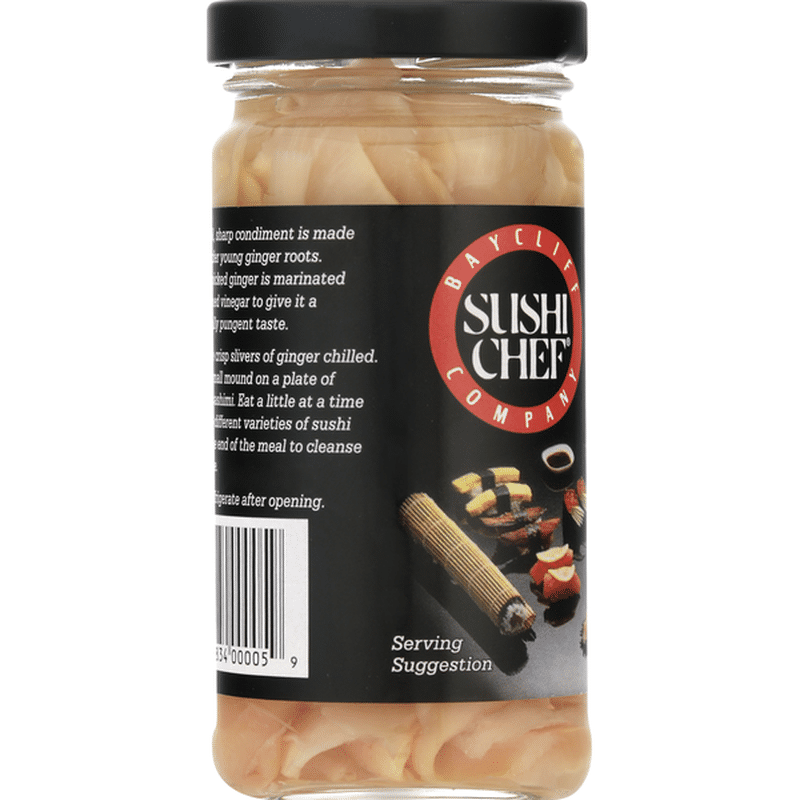 Sushi Chef Ginger, Pickled (6 oz) - Instacart