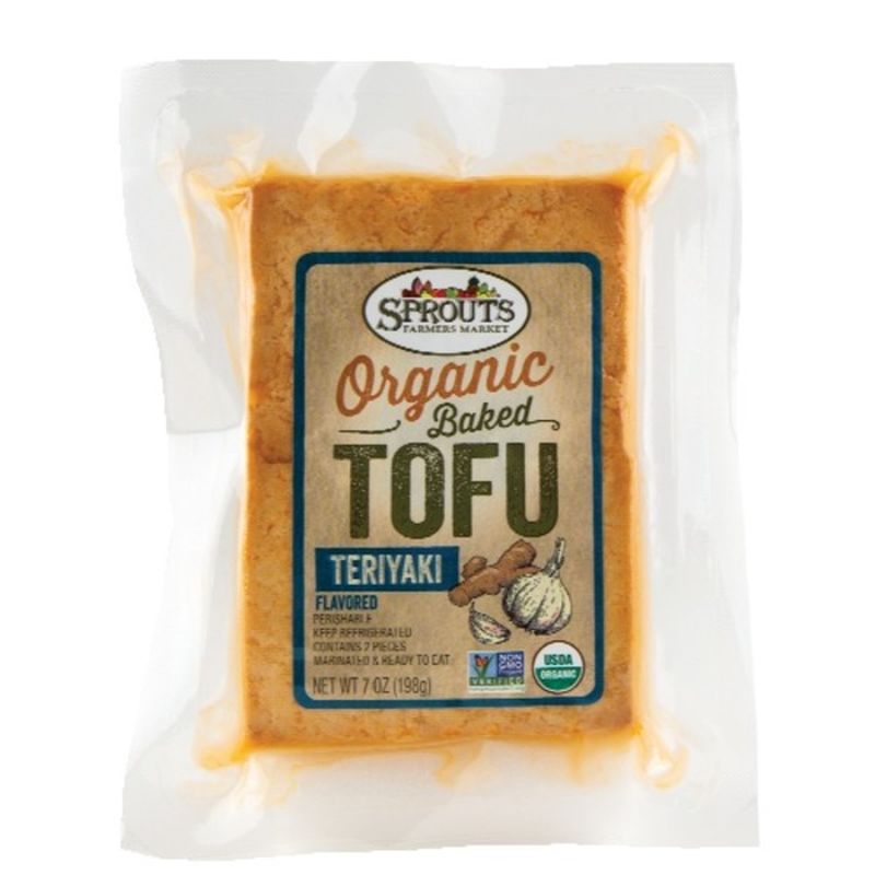 Sprouts Organic Teriyaki Baked Tofu