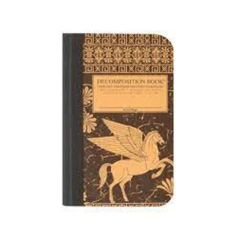 Michael Roger Incorporated Pegasus Pocket-Size Decomposition Book: College Ruled Composition Notebook With 100% Post-Consumer-Waste Recycled Pages