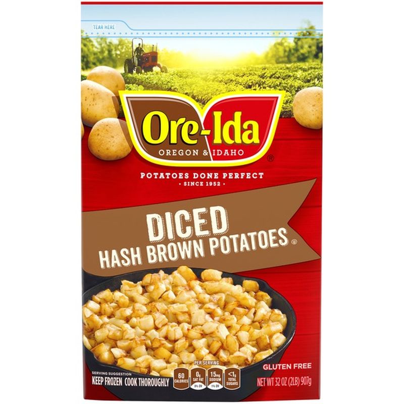 Ore-Ida Southern Style Diced Hash Brown Potatoes (32 oz) - Instacart