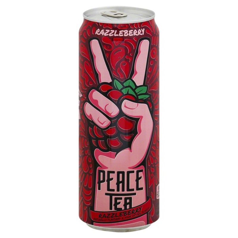 Peace Tea Razzleberry Sweet Iced Tea Drink 23 Oz Instacart