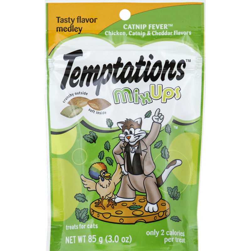 Temptations MixUps Catnip Fever Cat Treats (3 oz) Instacart