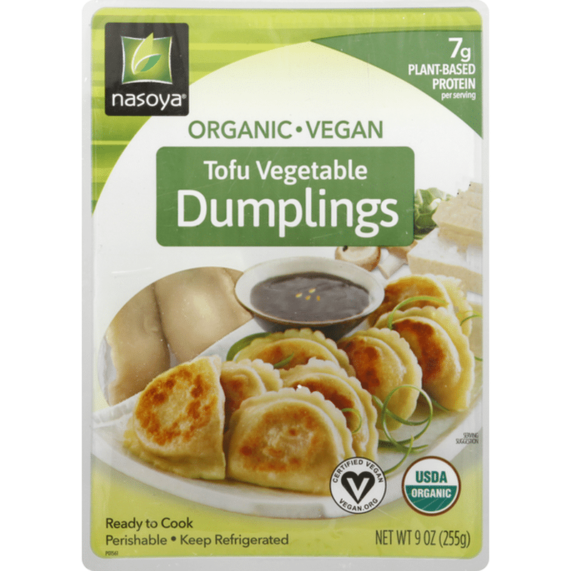 Nasoya Dumplings, Organic, Vegan, Tofu Vegetable (9 oz) from Andronico