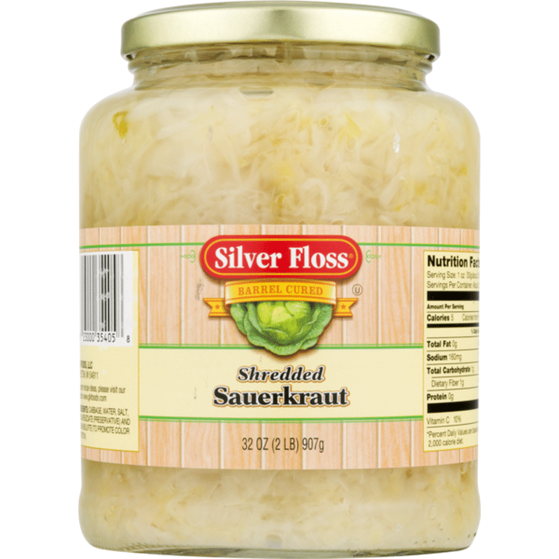 Silver Floss Shredded Sauerkraut