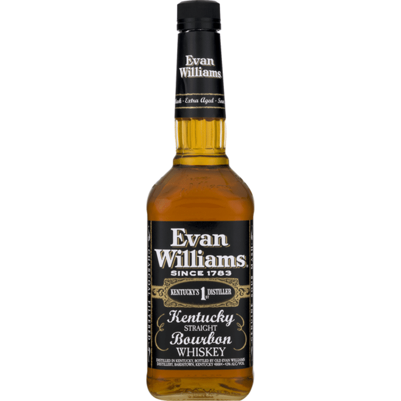 Evan Williams Kentucky Straight Bourbon Whiskey (750 ml) Instacart
