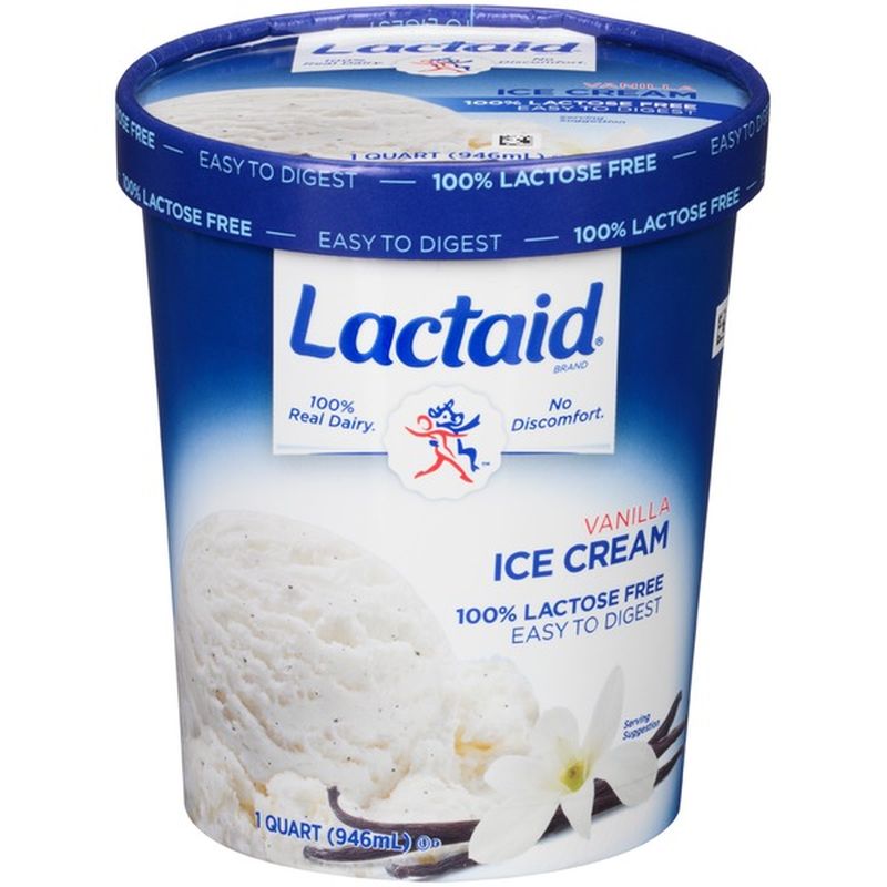 Lactaid Vanilla Ice Cream (32 oz) from Safeway Instacart