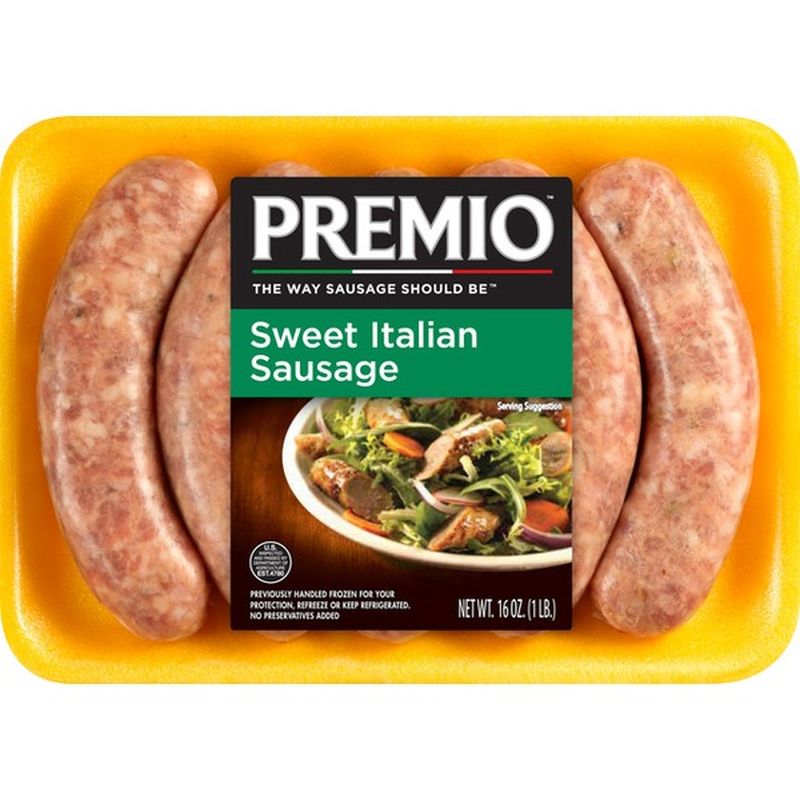 Premio Sweet Italian Sausage (16 oz) Instacart