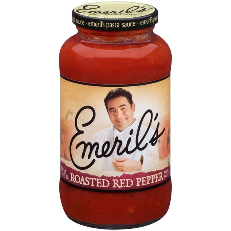 Emeril S Roasted Red Pepper Pasta Sauce 25 Oz Instacart