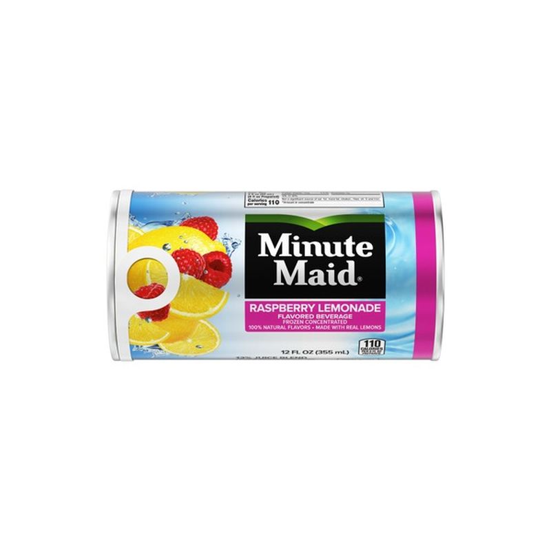 Minute Maid Raspberry Lemonade Can (12 fl oz) Instacart