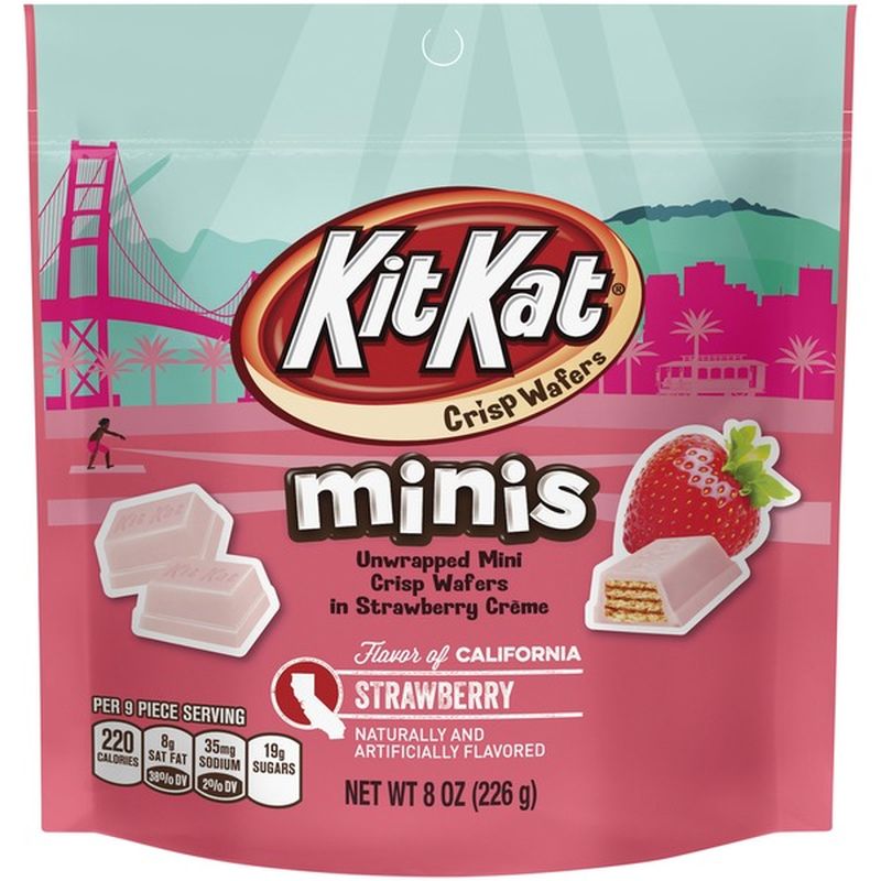 Kit Kat Minis Strawberry Candy (8 oz) Instacart