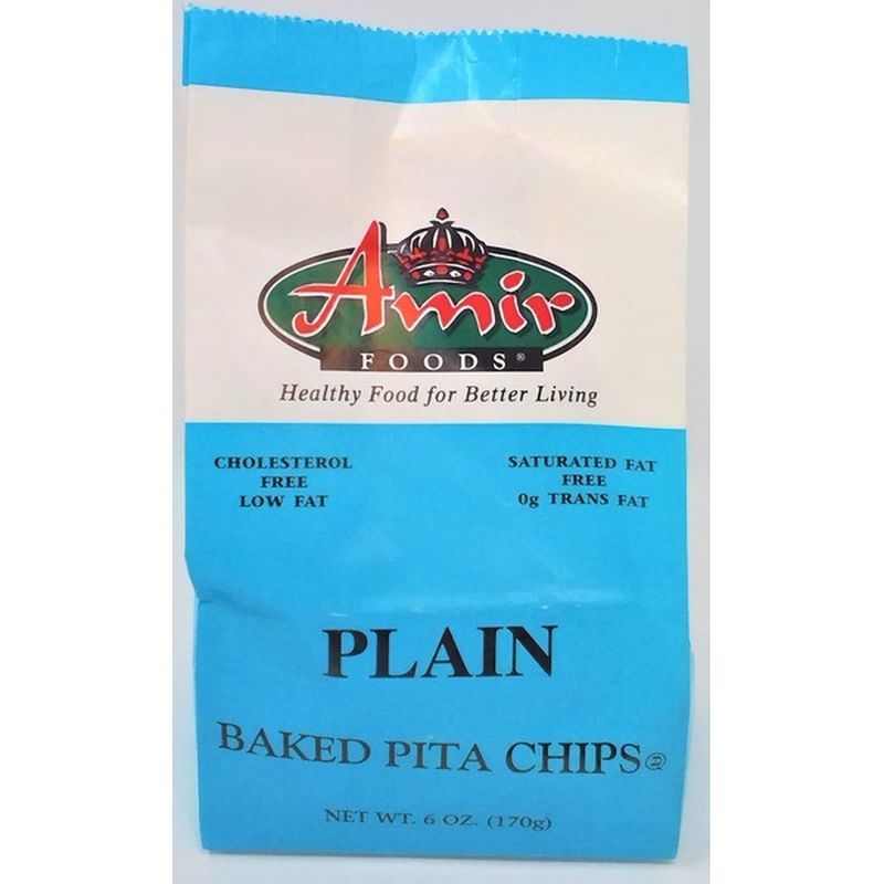 Amir Foods Plain Baked Pita Chips