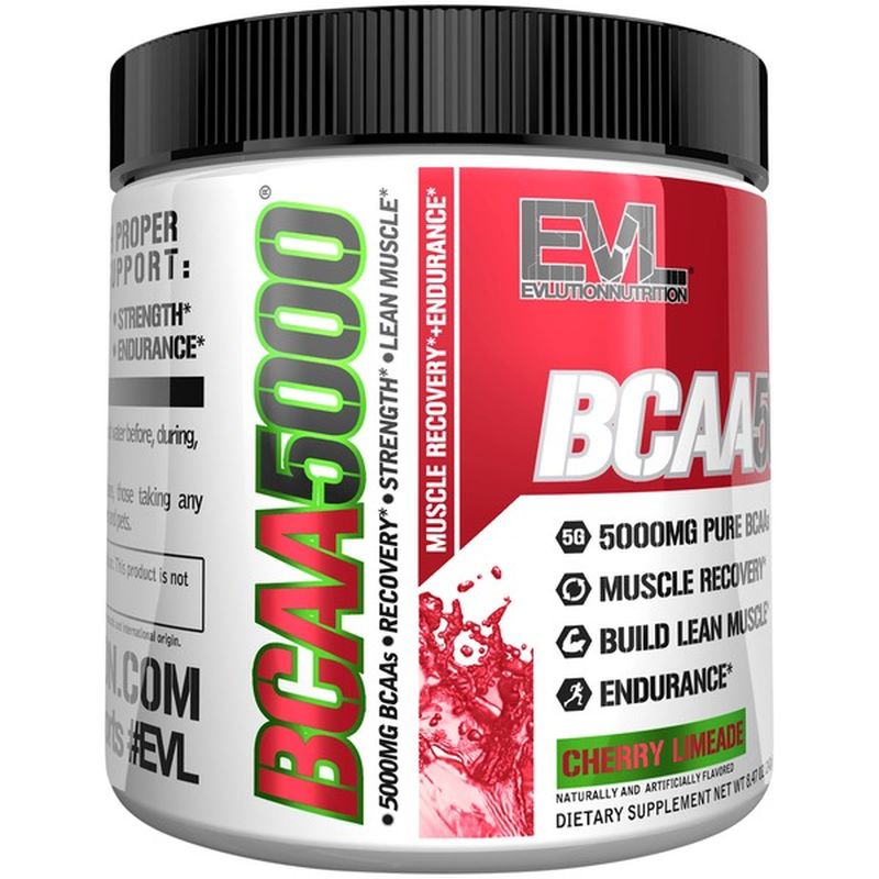 Evlution Nutrition BCAA 5000, Cherry Limeade (8.78 oz) Delivery or Pickup Near Me Instacart