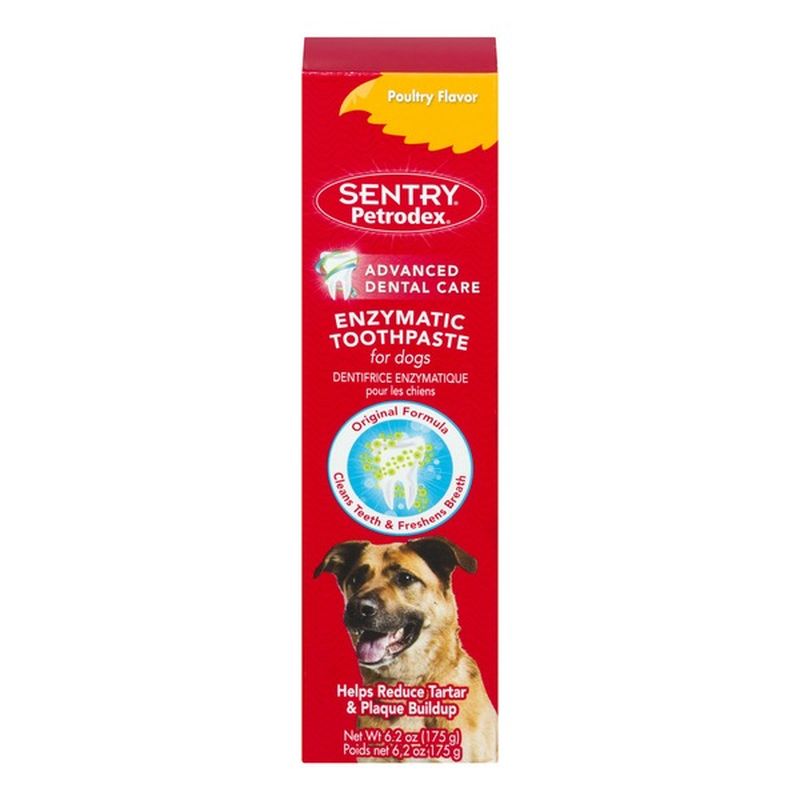 Sentry Petrodex Enzymatic Toothpaste for Dogs Poultry Flavor (6.2 oz) Instacart
