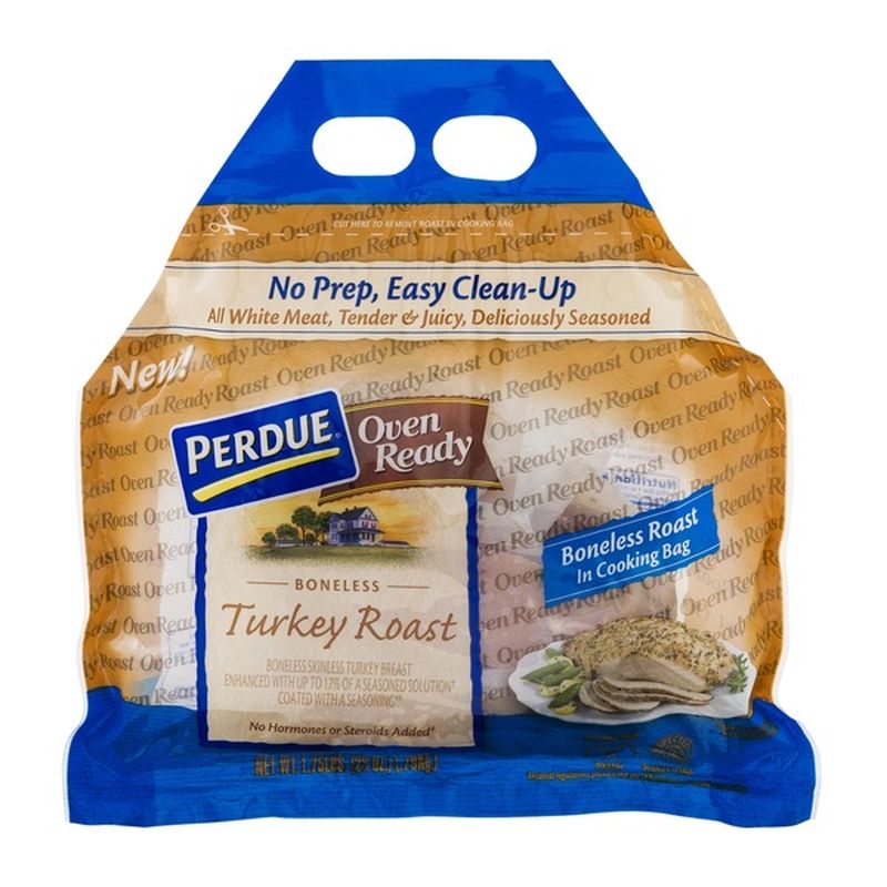 How to cook a turkey breast in the oven bag Perdue Oven Ready Boneless Turkey Roast 28 Oz Instacart