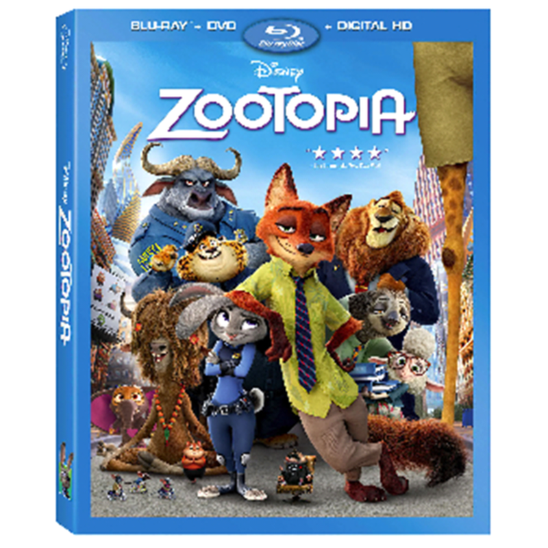 Ingram Entertainment Zootopia Blu-Ray DVD