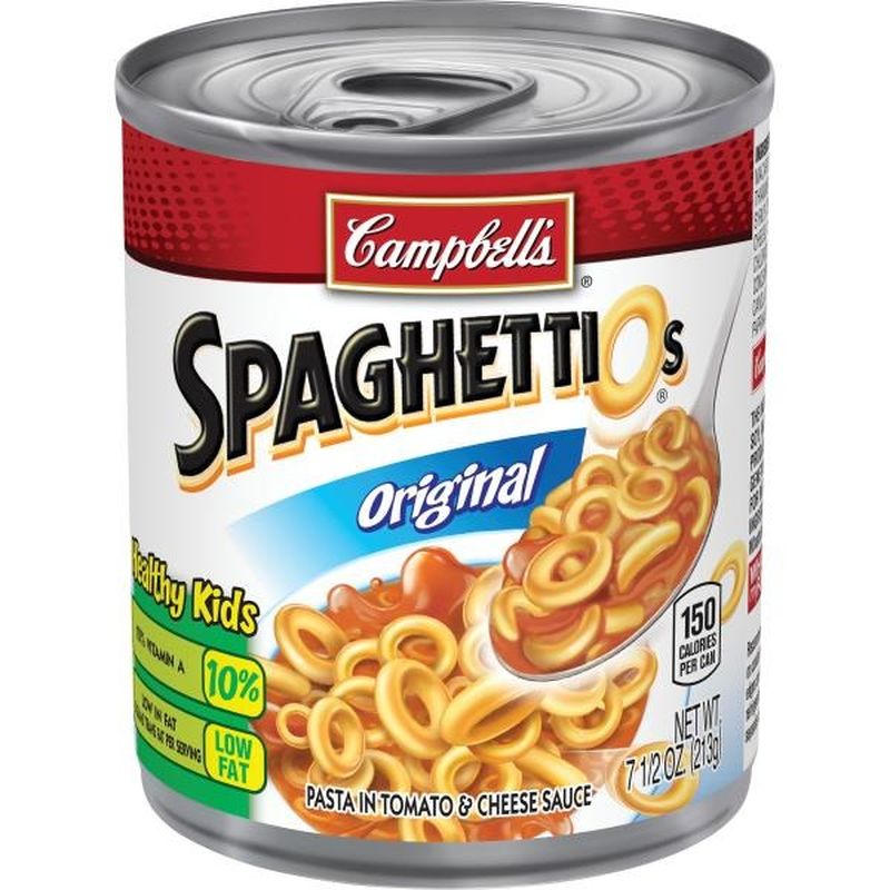 Campbells® Spaghettios® Original 7 5 Oz Instacart