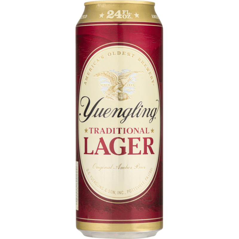 Yuengling Beer, Lager (24 oz) Instacart