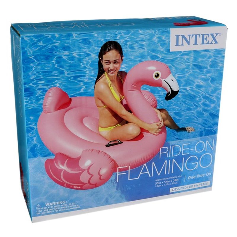 Intex Recreation Inflatable Ride-On Flamingo Float