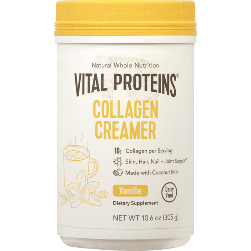 Vital Proteins Collagen Creamer, Vanilla (10.6 oz) from The Vitamin ...