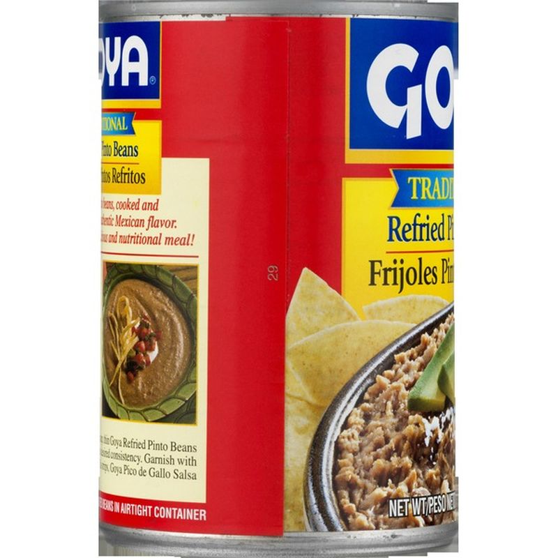 Goya Traditional Refried Beans (16 oz) from King Soopers Instacart