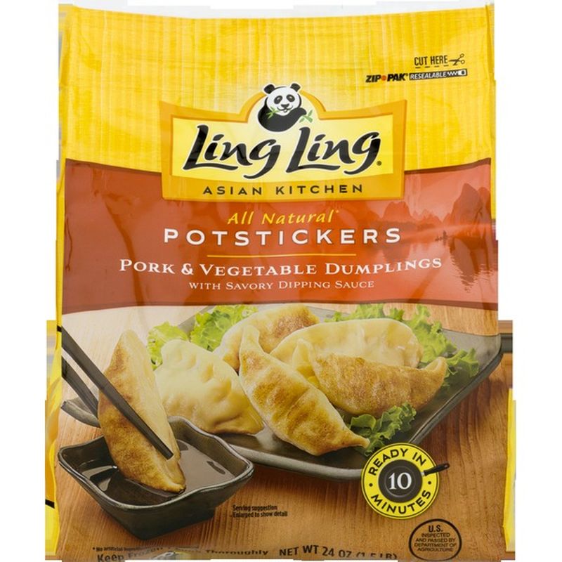 Ling Ling Potstickers Pork Vegetable 24 Oz From Safeway Instacart   Large 9a04a6fc Ba30 416b Bc21 403af2d49ee9 