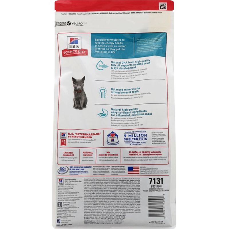 hill's science diet indoor kitten