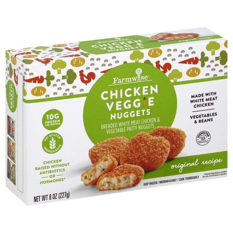 Farmwise Chicken Veggie Nuggets (8 oz) from Plum Market Instacart